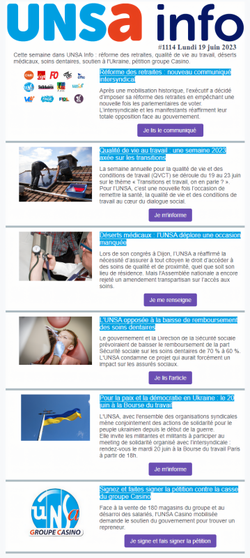 UNSA Commerces Distribution & Services